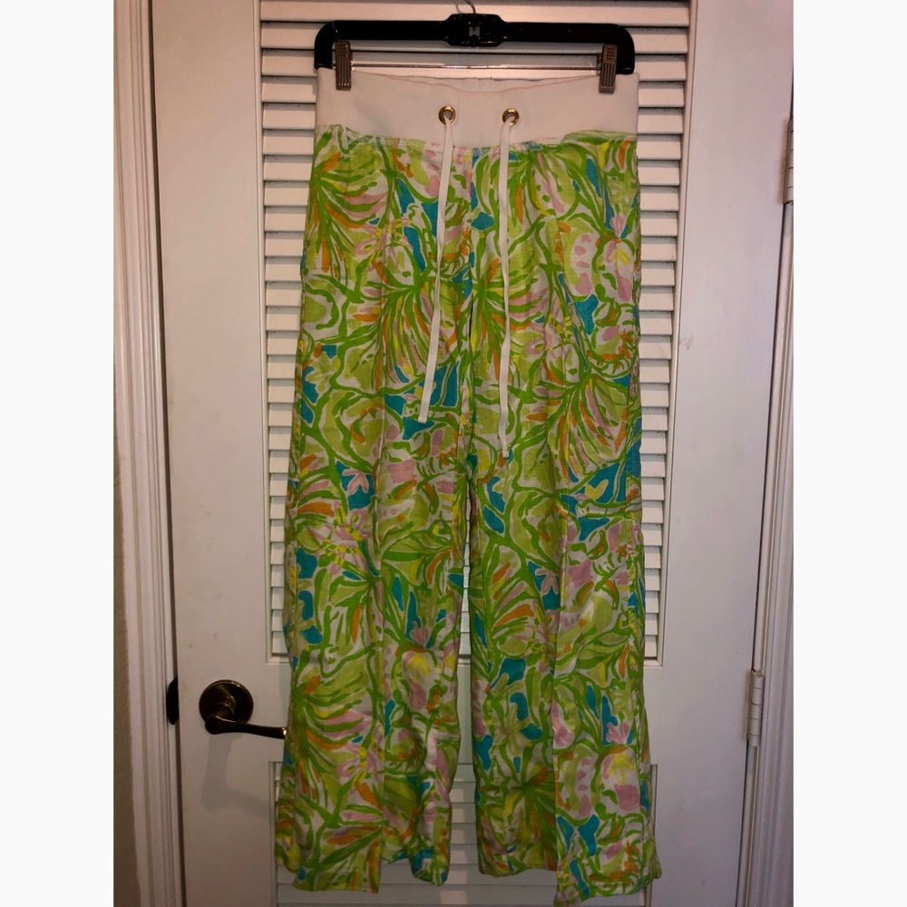 LILLY PULITZER Linen Beach Pant